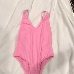 Hot Pink One-Piece